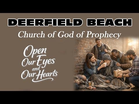 Open our Eyes and our Hearts