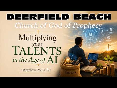 Multiplying our Talents in the age of AI