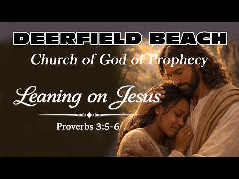 Leaning on Jesus