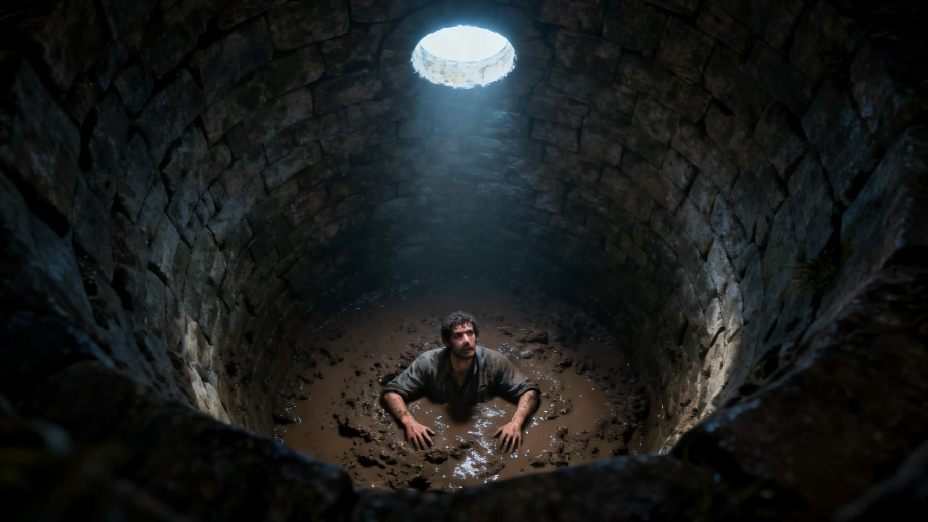 Jeremiah sunk in the muddy cistern as the city ignores him