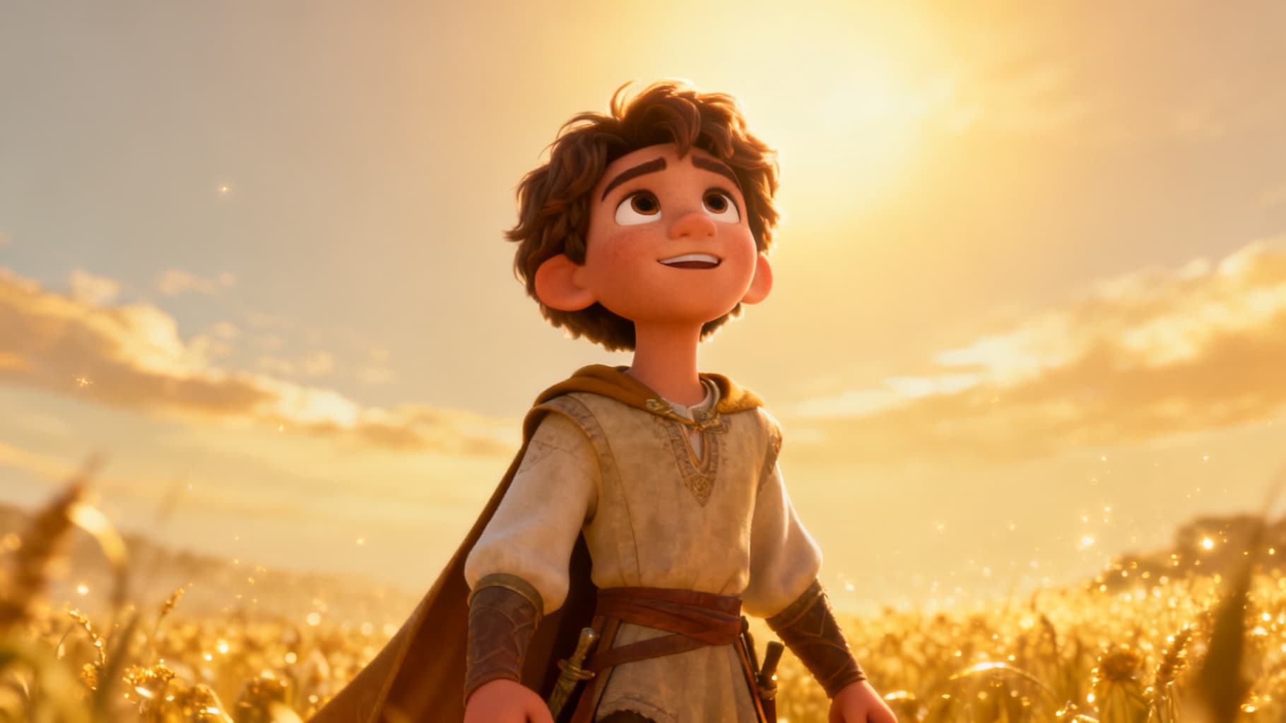 God encouraging Joshua to be strong and courageous