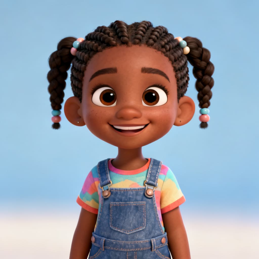 A cheerful VBS friend shining brightly with Jesus